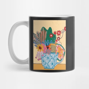 Teacup and  flowers Mug